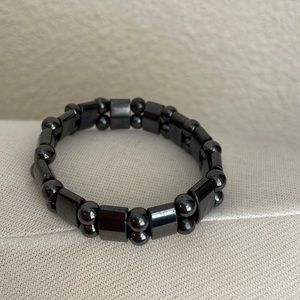 Hematite stretch bracelet